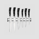 Набор из 6-ти кухонных ножей на магнитном держателе, серия Classic Ikon, WUESTHOF, Золинген, Германия