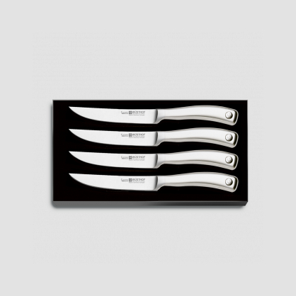 Набор кухонных ножей для стейка 4 штуки, серия Culinar, WUESTHOF, Золинген, Германия, Наборы ножей для стейка