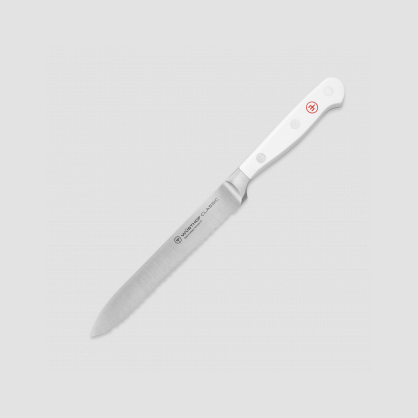 Нож кухонный универсальный 14 см, серия White Classic, WUESTHOF, Золинген, Германия, Ножи для томатов
