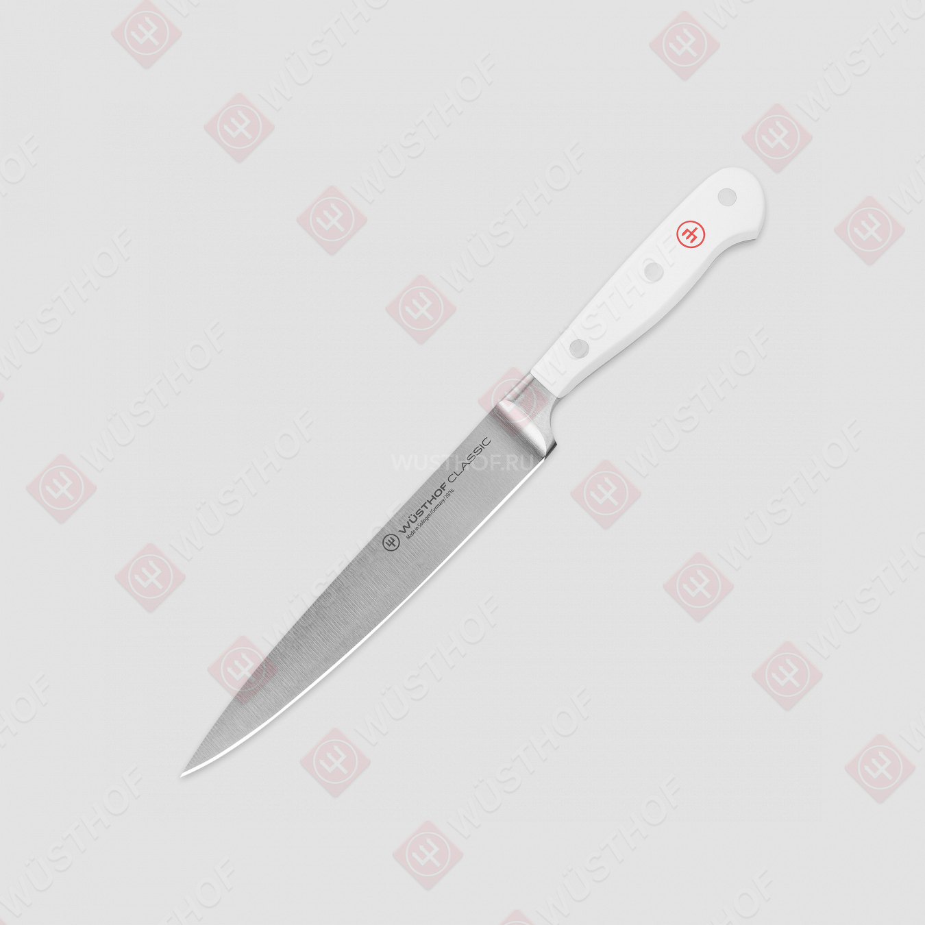 Нож кухонный для резки мяса 16 см, серия White Classic, WUESTHOF, Золинген, Германия