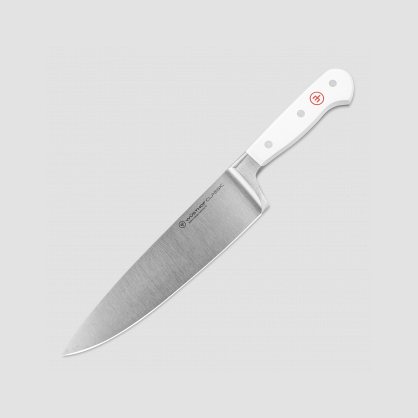 Профессиональный поварской кухонный нож «Шеф» 20 см, серия White Classic, WUESTHOF, Золинген, Германия, Ножи поварские