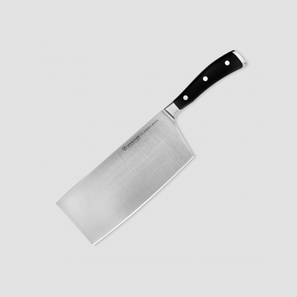 Нож кухонный для резки овощей Chinese chef's 18 см, Chinese Cleaver, серия Classic Ikon, WUESTHOF, Золинген, Германия, поварсие (в китайском стиле)