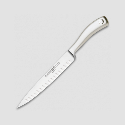 Нож для резки мяса с углублениями на кромке 20 см, серия Culinar, WUESTHOF, Золинген, Германия, Ножи разделочные