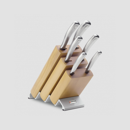 Набор кухонных ножей 6 предметов в подставке, серия Culinar, WUESTHOF, Золинген, Германия, Наборы ножей с подставкой