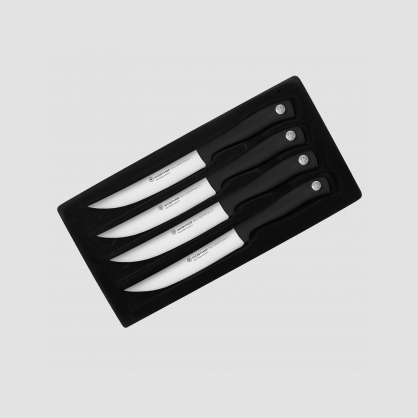 Набор кухонных ножей для стейка, 4 шт, серия Silverpoint, WUESTHOF, Золинген, Германия, Наборы ножей для стейка