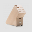 Подставка для 6 ножей, ножниц, вилку и мусата, дерево, серия Knife blocks, WUESTHOF, Золинген, Германия