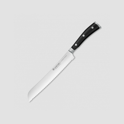 Нож кухонный для хлеба 20 см, серия Classic Ikon, WUESTHOF, Золинген, Германия, Ножи кухонные