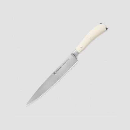 Нож кухонный для нарезки 20 см, серия Ikon Cream White, WUESTHOF, Золинген, Германия, Ножи универсальные