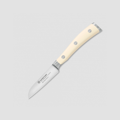 Нож кухонный для чистки и нарезки овощей 8 см, серия Ikon Cream White, WUESTHOF, Золинген, Германия, Ножи для чистки