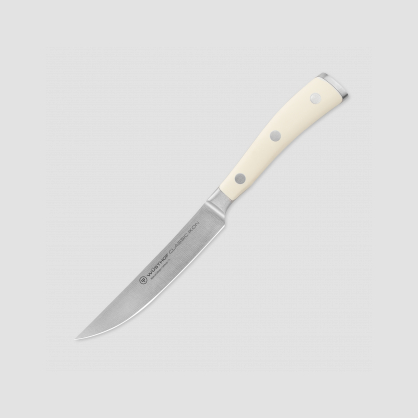 Нож кухонный для стейка 12 см, серия Ikon Cream White, WUESTHOF, Золинген, Германия, Ножи для стейка