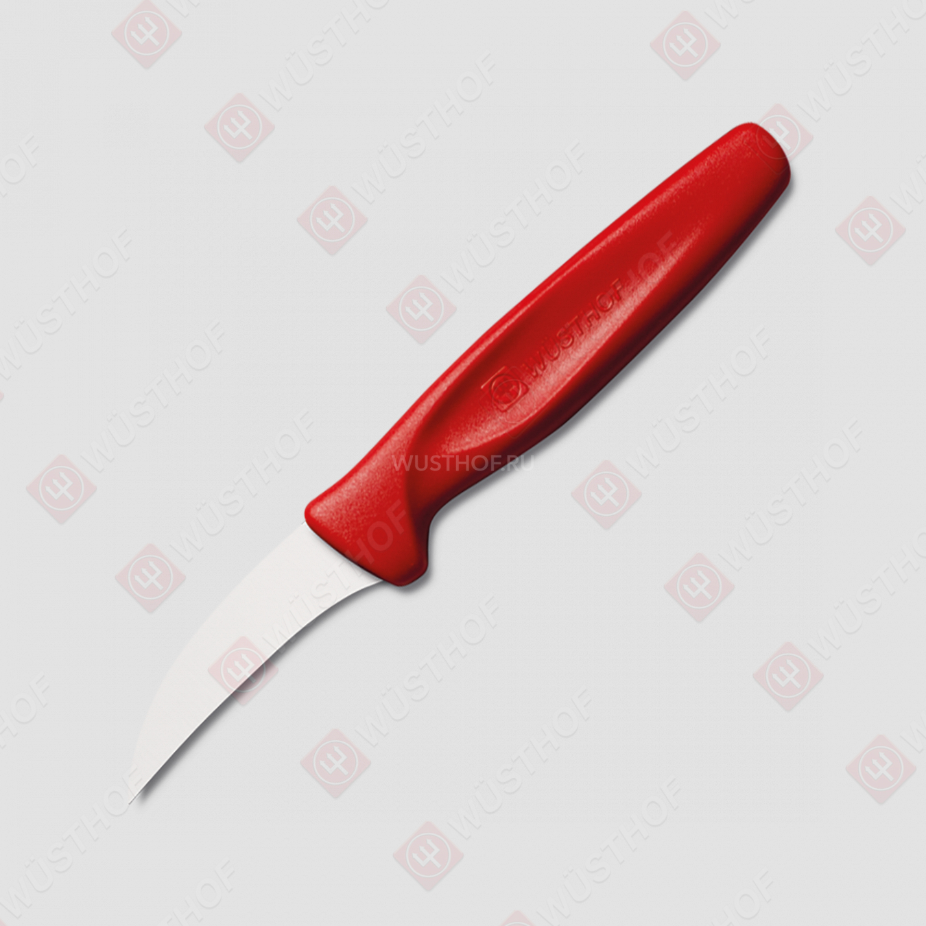 Нож кухонный для чистки овощей 6 см, рукоять красная, серия Sharp Fresh Colourful, WUESTHOF, Золинген, Германия