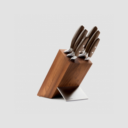 Набор кухонных ножей 6 штук в деревянной подставке, серия Epicure, WUESTHOF, Золинген, Германия, Серия Epicure